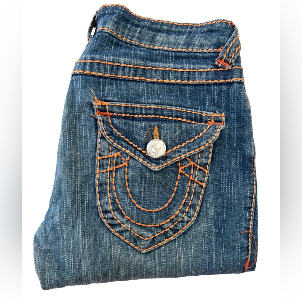 True Religion BOOTCUT Jeans Med Wash Size 27